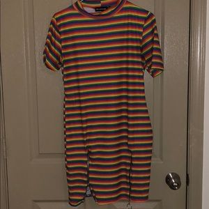 Rainbow dress